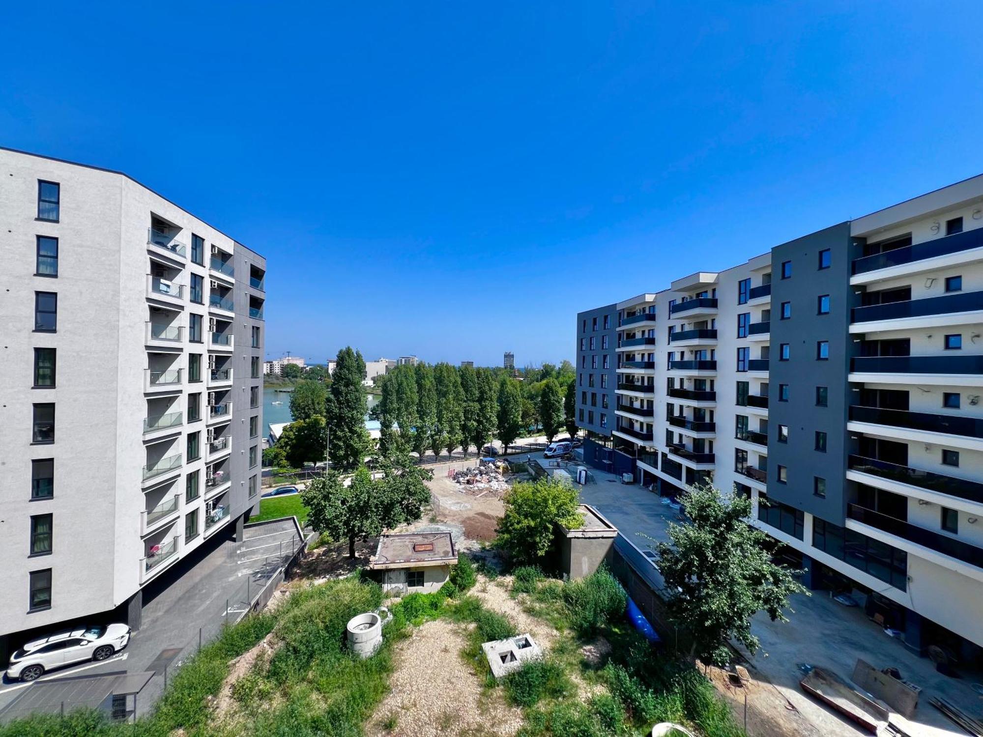 Grand Mamaia Lake Apartments Köstence Dış mekan fotoğraf