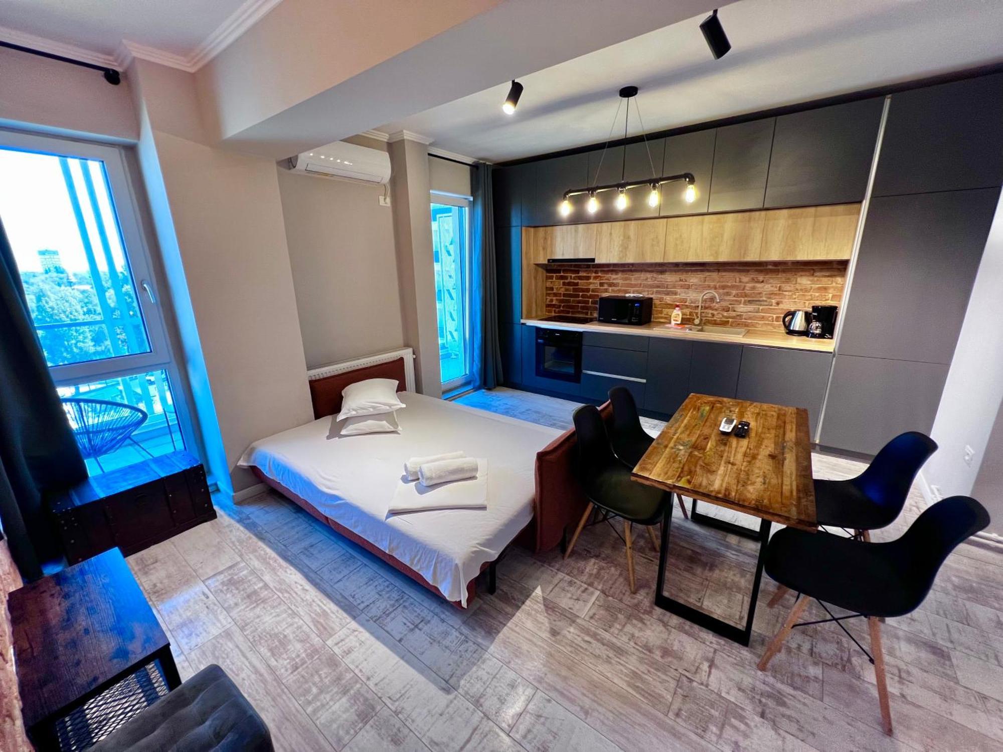 Grand Mamaia Lake Apartments Köstence Dış mekan fotoğraf