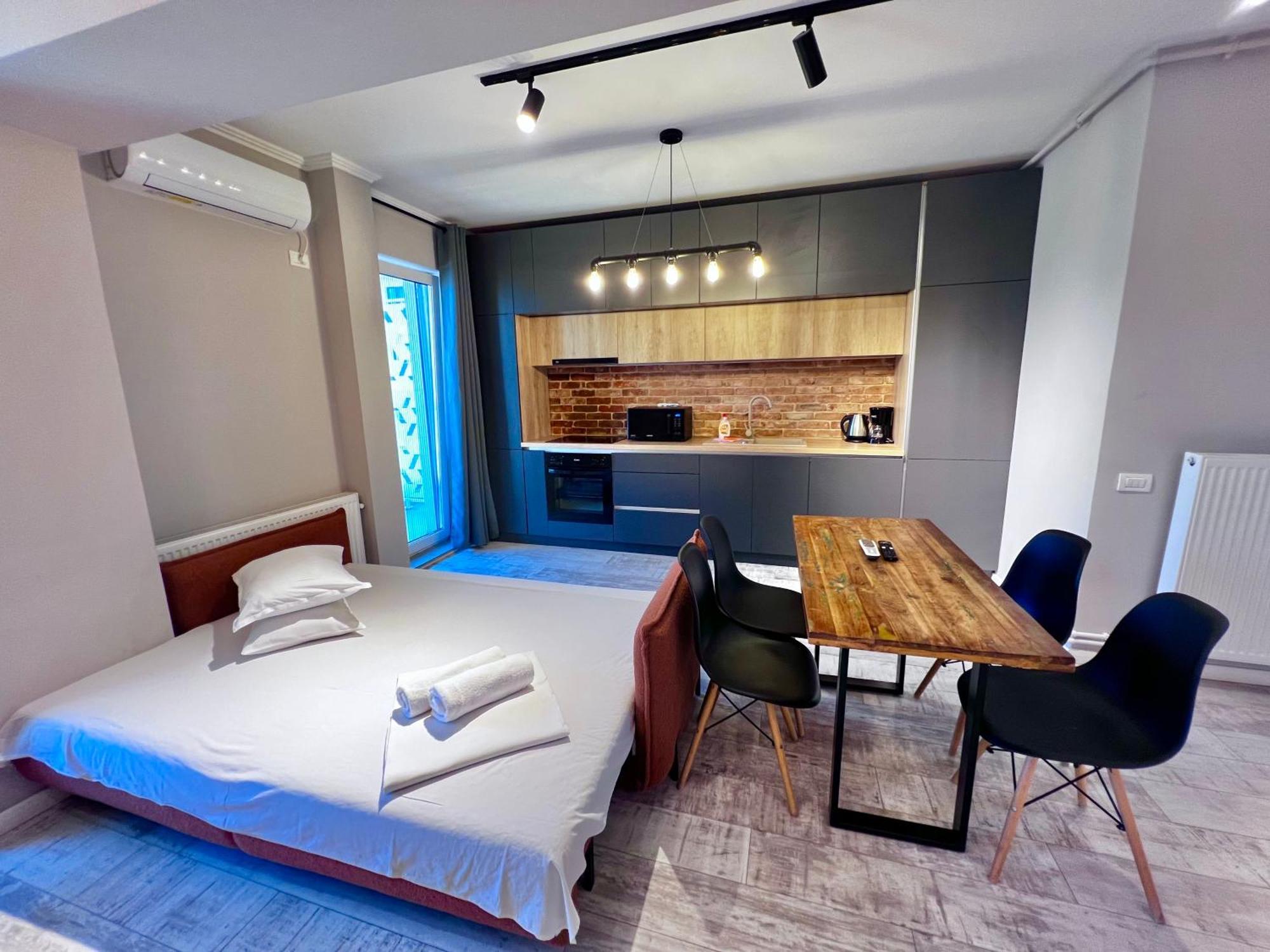 Grand Mamaia Lake Apartments Köstence Dış mekan fotoğraf